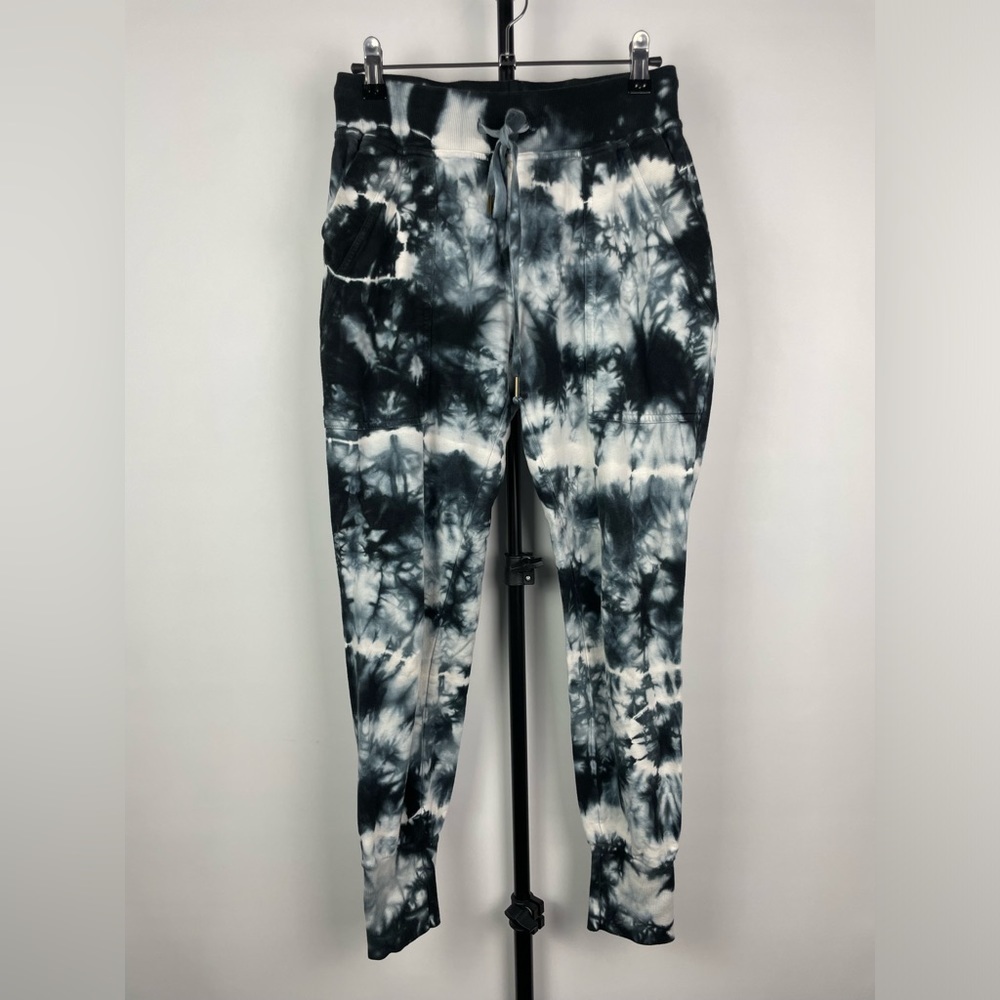 Young Fabulous & Broke Reid Navy White Splatter Tie Dye Drawstring Joggers